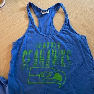 Seattle seahawks racer back tank